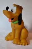 Pluto, catel - este un personaj de desene animate creat de Walt Disney - jucarie - figurina din cauciuc, aprox 12 cm inaltime