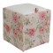 TABURET BOX - PRINT - CORP TRANDAFIRI VINTAGE/CAPAC IMITATIE PIELE DIVERSE CULORI - Mov 21897