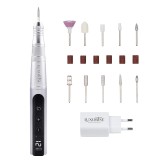 Freza Unghii Portabila cu Display Digital Titanium ProMAX - LUXORISE, Silver