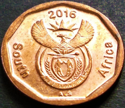 Moneda 10 CENTI - AFRICA de SUD, anul 2016 *cod 804 - SOUTH AFRICA = UNC foto