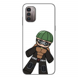 Husa compatibila cu Nokia G21 Silicon Gel Tpu Model One Punch Man Mumen Rider