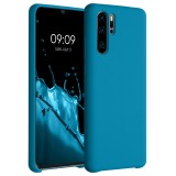 Husa pentru Huawei P30 Pro, Silicon, Albastru, 47423.224, Carcasa, Kwmobile