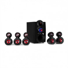 Auna X-Gaming, 5.1 surround audio sistem, 380 W max., subwoofer OneSide, BT, USB, SD foto