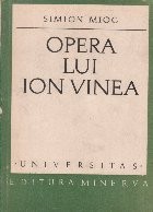 Opera lui Ion Vinea foto