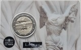 2 euro 2025 Franta, Louvre Museum, La Victoire de Samothrace, Bunc, Coincard, no.43563, km#3475