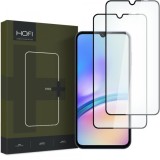 Folie de protectie Ecran HOFI Glass PRO+ pentru Samsung Galaxy A05s A057, Sticla Securizata, Full Glue, Set 2 bucati, 2.5D, Neagra