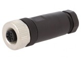 Mufă M12 5-PIN mamă IP67 pe cablu