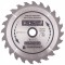 Disc circular pentru lemn 185x20mm cu 24 dinti TDD, Powermat