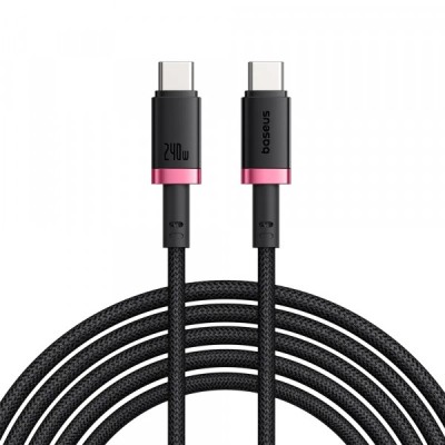 Cablu Date si Incarcare USB-C - USB-C Baseus Dura Series, 240W, 1m, Rosu P10377803U03-01 foto