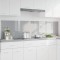 Spate de bucatarie 2 pcs Gri deschis 100 x 50 cm