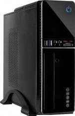 Carcasa Inter-Tech IT-607 w/o PSU Mini Tower Fara Sursa Negru foto