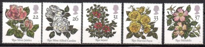 MAREA BRITANIE, ANGLIA 1991, Flora, serie neuzata, MNH foto