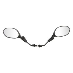 Set oglinzi scuter filet 8mm, negru