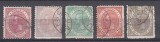 ROMANIA 1891 LP 48 REGELE CAROL I - 25 DE ANI DE DOMNIE SERIE STAMPILATA