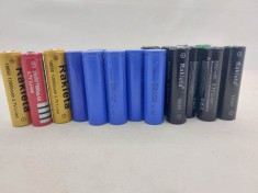 Set 17 acumulatori 18650 li-ion 3.7 v 8800mah, 12000mah si alte valori
