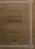Cumpara ieftin Studii si articole de istorie LVII-LVIII - 1988 - Societatea de Stiinte Istorice din RSR (@G63)