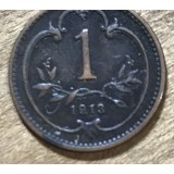 MNDSTR AUT3 Austroungharia 1 heller 1913