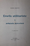ERORILE UTILITARISTE IN PEDAGOGIA SPENCERIANA