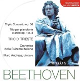 Ludwig van Beethoven / Trio Di Trieste - Triplo Concerto Op. 56 / Trio Per Pianoforte E Archi Op. 1 N. 2, CD
