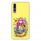 Husa compatibila cu Huawei P20 Pro Silicon Gel Tpu Model Adventure Time Poster