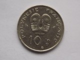 10 FRANCS 1975 POLINEZIA FRANCEZA