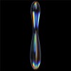Dildo Dublu Twilight Gleam Double Delight, Sticla, 23.2 cm