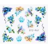 Tatuaj Unghii LUXORISE Flower Infinity, STZ-961