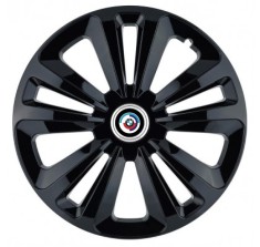 Set 4 capace roti pentru BMW Nou, model Terra Black, R16