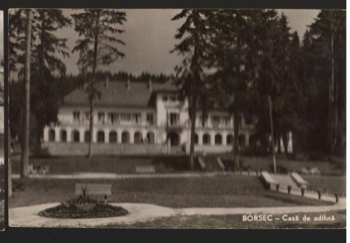 CPIB 22139 - CARTE POSTALA - BORSEC. CASA DE ODIHNA, RPR