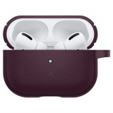 Husa airpods pro spigen caseology vault, burgundy