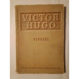 Victor Hugo - Versuri (1952; cu un portret de Florica Cordescu) (stare puțin uzată)