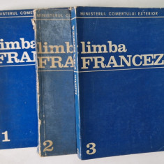 LIMBA FRANCEZA ANUL I , II , III , VOL I - III , 1973 *MINIMA UZURA