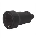 Priza volanta 250V 50Hz 16A neagra 05939