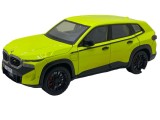 Macheta BMW XM galben replica, fum, sunet, lumini deschide tot 1:24