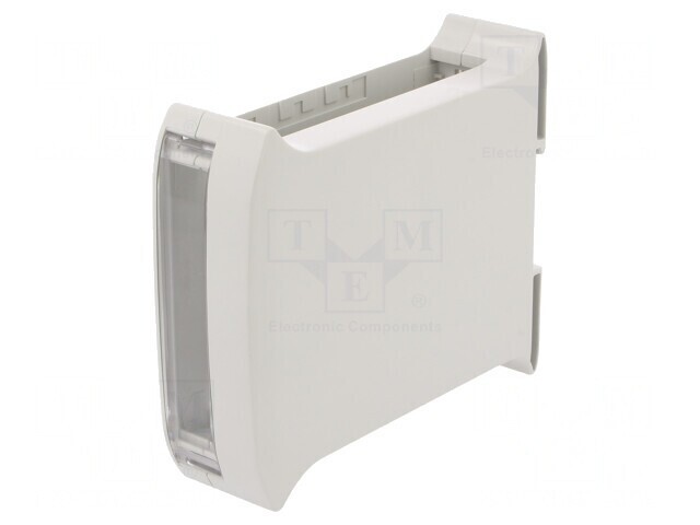 Carcasă pentru șină DIN 101mm x 35mm x 119,5mm gri