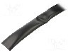 Tub protectie cablu, PVC, diametru interior 19,05mm, neagra, ALPHA WIRE - PVC-105-3/4 BLACK 50FT