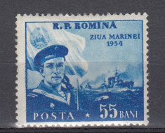 ROMANIA 1954 LP 367 ZIUA MARINEI SARNIERA foto