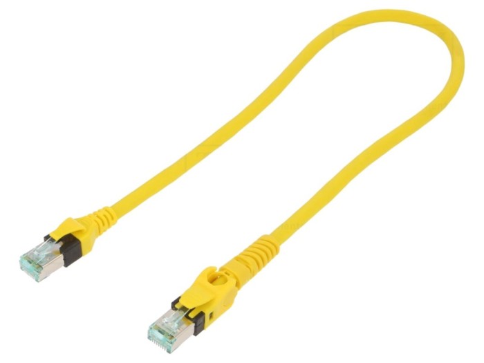 Cablu Patch Cord S/FTP Cat6a 0.5m