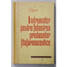 INDRUMATOR PENTRU FOLOSIREA PRODUSELOR FITOFARMACEUTICE de T. BAICU ...S. LUCESCU , 1965