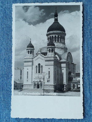 193 - Cluj-Napoca Catedrala ortodoxa / Kolozsvar / carte postala Fotofilm 1937 foto
