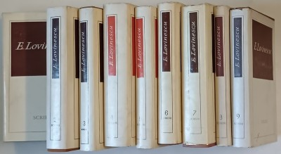 SCRIERI , VOLUMELE I - IX de E. LOVINESCU , 1969 - 1982 foto