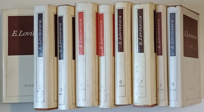 SCRIERI , VOLUMELE I - IX de E. LOVINESCU , 1969 - 1982