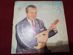 DISC VINIL GRIGORE KIAZIM MUZICA POPULARA TURCEASCA foto