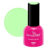 Cumpara ieftin Oja Semipermanenta Glamour Gel SensoPRO Milano 8ml, Exotic Flirt #69