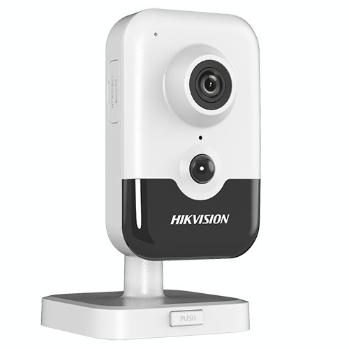 Camera Wi-Fi Cube IP 2.0MP, lentila 2.8mm, AUDIO bidirectional, IR 10m, PIR, SD-card - HIKVISION DS-2CD2421G0-IW-2.8mm