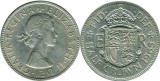 Anglia 1965 - &frac12; crown, circulata