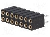 Conector 14 pini, seria {{Serie conector}}, pas pini 2.54mm, CONNFLY - DS1002-03-2*7131