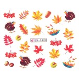 Cumpara ieftin Tatuaj Unghii LUXORISE Fall Reflection, BN-1523, LUXORISE Nail Art