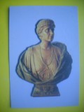 HOPCT 10758 REGINA MARIA -BUST DE GH LEONIDA-EXPO 1998 ROMANIA -NECIRCULATA