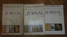 Gala Galaction - Jurnal (3 volume) (editie completa 1973-1980) memorii 1615 pag. foto